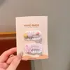 Presilhas de Cabelo Fofas para Crianças na Cor Café com Leite, Grampos para Meninas, Presilhas Estilo Coreano para Bebês e Meninas Jovens, Presilhas Bb Laterais e de Trás da Cabeça