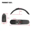 Fabricante Accesorios para Horquilla Delantera de Patinete Guardabarros Delantero Venta al por Mayor Plástico Negro + Silicona Adecuado para Modelos Mi4