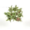 Pequena fruta de romã única de espuma verde de simulação fresca, materiais decorativos para arranjo de flores de guirlanda de rattan de Natal DIY feito à mão