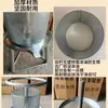 Máquina de prensar óleo estilo alemão pequena máquina de prensar resíduo de banha resíduo de gordura espremedor manual de recheio de vegetais água