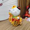 Le Meow Cerâmica Pintada Forno Yakushi Japonês Genuíno Ornamentos Gato da Sorte Cofre Gato