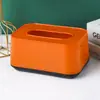 Suministro Directo de Fábrica Caja de Pañuelos de Plástico Publicitaria Caja para Servilletas de Hotel Restaurante Se Puede Imprimir Logo Pedido Caja de Pañuelos