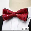 Gravata Borboleta Masculina para Negócios, Casamento, Festa, Traje de Noite, Gravata Borboleta de Poliéster Seda Jacquard, Gravata Borboleta Formal Retro de Alta Qualidade