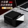 Caja de Cigarrillos Automática de Gran Capacidad Creativa de Gama Alta Adornos Caja de Almacenamiento para Coche Antiestrés de Cigarrillos de Un Solo Clic Empaque Grueso