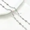 Cadenas de carillón de viento con cuentas mixtas, cadenas de varilla plana, pedrería, perlas, mariposas, estrellas, cadenas de borlas, cadenas colgantes, accesorios de bricolaje