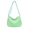 Moderna Bolsa de Nylon para Mujer con Lunares Fresca de Verano 2023 Nueva Bolso Cruzado Lindo Estudiante Hombro Bolso Cuadrado Pequeño de Moda