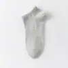 Calcetines de Color Sólido para Hombre, Simples y Versátiles, Calcetines de Algodón Negros, Blancos y Grises, Sin Costuras, Calcetines para Todas las Estaciones Deportivos y Casuales, Calcetines Zhuji para Hombre