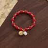 Pulseira de Lótus Popular Lótus Auspicioso Ruyi Lótus Pulseira Novo Estilo Presente para Amigos Venda por Atacado