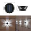 Lámpara Solar para Patio Exterior Iluminación del Hogar Luz Nocturna Lámpara de Pared Balcón Jardín Luz de Ambiente Sombra y Luz Lámpara de Pared