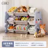 Estante de Armazenamento de Brinquedos Infantil de Chão Multicamadas Doméstico para Bebê Simples Caixa Organizadora de Classificação Armário de Armazenamento
