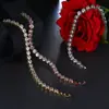 Moda Europeia e Americana Pulseira com Inlay de Zircônia AAA Banhada a Ouro Feminina Temperamento Simples Joias de Zircônia Acessórios de Fábrica de Origem Lote