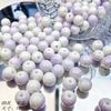 Miçangas redondas Halo de duas cores Bozi soda 10mm Material para colar pulseira de joias feitas à mão DIY