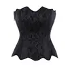 Top Corsé Jacquard con Cremallera Moldeador de Cintura Estilo Nuevo Corsé Irregular Jacquard Prenda Moldeadora para Mujer