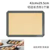 Tapete de silicone antiaderente para assar biscoitos macaron, tapete de silicone para assar biscoitos e doces, tapete para forno doméstico, tapete de sova, cadeia de suprimentos