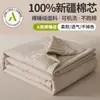 Colcha de Algodón Puro de Verano de Xinjiang, Colcha de Aire Acondicionado Infantil 100% Algodón, Colcha Fina de Verano Individual/Doble, Relleno de Colcha, Colcha de Verano, Lavable a Máquina
