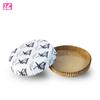 Molde desechable para hornear pasteles de 6 pulgadas, soporte de papel de película PET, soporte para pizza, freidora de aire, plato de papel resistente a altas temperaturas