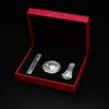 Jufu Tres Tesoros Tazones, Palillos y Cucharas Adornos Chinos Creativos Artesanías de Pan de Oro Negocio de Seguros de Banco Regalos de Ventas