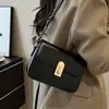 Bolso Bandolera Popular Vintage para Mujer 2024 Nuevo Otoño Bolso de Hombro Moda de Gama Alta Versátil Pequeño Bolso Cuadrado Bajo el Brazo