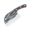 Celebridade da Internet Venda Quente Faca de Cozinha Forjada Faca de Uso Duplo Doméstica para Picar e Cortar Faca para Picar Ossos Faca de Cozinha para Picar Carne Faca de Cozinha de Barraca