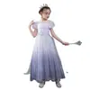 Comercio Exterior Niñas Hielo y Nieve 2 Vestido de Princesa Verano Niñas Niños Vestido Aisha Vestido Niñas Halloween Bebé