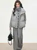 Otoño Invierno 2026 Nuevo Chaleco de Algodón Ropa Exterior para Mujer Chaleco de Punto Engrosado Cálido Chaleco de Moda Petite Chaqueta
