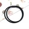 Ins Coreano Simple Alta Elasticidad Sin Costuras Negro Cuatro en Uno Banda de Goma Diadema para el Cabello Cinta para el Cabello Accesorios para el Cabello Venta al por Mayor