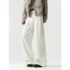 Diseño de Micro-Pliegues con un Estilo Único y Elegante, Sensación de Alta Gama, Moda Versátil, Pantalones a Medida Tridimensionales con Caída para Hombre, Pantalones Casuales para Hombre