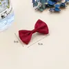 Em Estoque Laço de Fita de Poliéster 4*6cm Acessórios de Cabelo, Acessórios de Roupa para Bonecos de Brinquedo, Gravata Borboleta para Decoração de Caixa de Presente