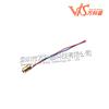 Tubo láser ajustable de 5v cabezal láser cabezal de cobre 6mm diámetro exterior diodo láser módulo láser punto rojo