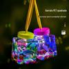 Stall Jar Jar Fish Bottle Goldfish Tank Jellyfish Bucket Fish Tank Pet Box Insect Box Tanque de plástico tartaruga com tampa