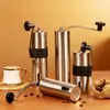 Moedor de café manual em aço inoxidável, portátil para uso doméstico, com núcleo de cerâmica, exclusivamente para vendas transfronteiriças