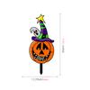 TYU200-2.14 millones Calabaza fantasma de Halloween bruja gato enchufe de jardín para suelo enchufe de decoración festiva para jardín cementerio