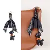 Bolsa de jirafa de moda de alta gama, estilo nuevo, versátil, linda, colgante, borla de bufanda de seda, accesorio de regalo pequeño, transfronterizo