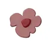 Pasador de Flor Irregular para Niñas Versátil Simple Pinza Lateral para Fleco Pinza Pequeña Accesorio para el Cabello Dopamina