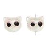 Cuentas acrílicas de animales de dibujos animados, gato, león pequeño, cuentas con agujero recto, accesorios de cuentas DIY hechos a mano para niños, venta caliente transfronteriza