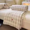 Colcha de Algodón Arrugado Clase A para Verano Habitación con Aire Acondicionado Siesta Colcha Delgada con Flores Pequeñas Primavera Verano Uso en Casa Núcleo de Colcha Individual Doble