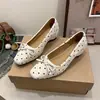 Sapatos Femininos de Bico Quadrado com Bolinhas Estilo Coreano, Boca Rasa com Laço, Slip-ons 2026 Novo Estilo, Estilo Gentil, Salto Grosso, Sapatos para o Dia a Dia