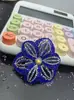 Accesorios de Ropa con Forma de Flor Tridimensional Transfronterizos, Zapatos y Bolsos con Pedrería, Accesorios de Flor de Cristal, Accesorios para el Cabello con Pedrería Caliente Hechos a Mano para DIY