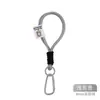 Llavero de Cuerda Trenzada de Nylon Lanyard Mosquetón para Hombres y Mujeres Cuerda de Mano para Pareja Colgante de Bolsa Llavero Popular para Coche