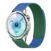 Aplicable para correa de reloj Huawei GT5 gt6/gt4 impermeable estilo nuevo/hebilla magnética gt3 Patrón Crazy Horse hebilla magnética plegable correa de cuero deportivo