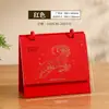 2027 Año de la Oveja: Exquisito juego de regalo de calendario de escritorio estilo chino, personalizado para publicidad corporativa y bancaria, con diseño creativo de calendario y mensual