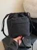 Bolsa de Ombro Simples Plissada Transfronteiriça Estilo Coreano Retrô Moda Bolsa de Mão Deslocamento Diário Bolsa Transversal Cordão Bolsa Feminina