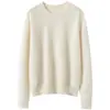 Nova base layer de malha de cashmere para outono e inverno, cor sólida da moda, simples e confortável, macia e aconchegante, estilo coreano e mais grossa para calor extra