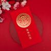 Venta al por mayor de sobres rojos del Año del Caballo 2026, Papel de textura especial, Bolsas de sobres rojos para celebración de Año Nuevo y Bodas, Se puede imprimir logotipo, Caja de regalo con estampado dorado