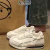 Sapatos Originais de Couro com Solado Macio Forrest Gump para Mulheres, Tênis Confortáveis Que Não Cansam Seus Pés, Novos Sapatos Esportivos Casuais Brancos da Primavera de 2026