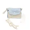 Bolso de mano de tres capas con estampado de estrellas altamente atractivo y gran capacidad, adecuado para maquillaje, cámaras instantáneas y teléfonos móviles