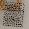 Arte de Uñas para el Día de San Valentín Pegatina de Amor Pegamento Pegatina Trasera Pegatina en Forma de Corazón Cuenta Manual Pegatina Roja de Amor para Uñas Día de San Valentín