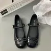 Elegantes y Versátiles Zapatos Mary Jane de Tacón Grueso Estilo Francés para Mujer, Novedad Verano 2026 Estilo Hada Boca Baja Punta Redonda Inspirados en Chanel Zapatos de Salón