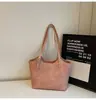 Bolsa Transfronteriza Simple Casual de Gran Capacidad para Mujer Nueva Moda Nicho Bolso Tote para el Trabajo Versátil Bolso de Hombro Único para el Brazo