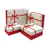 Caja de Regalo Cosmética con Tapa y Base, Caja de Regalo de Cumpleaños, Caja de Empaque de Regalo para Fiestas, Caja de Regalo para Perfume, Caja Vacía con Acabado de Alta Gama